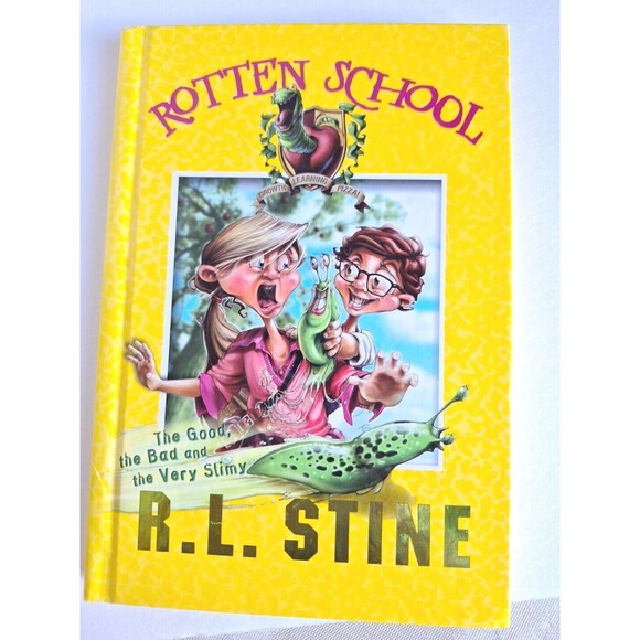 R.L. Stine Books Book Lot of 3 - Rotten School 3,4,5 - Goosebumps Age 9-12 EC - Picture 6 of 11
